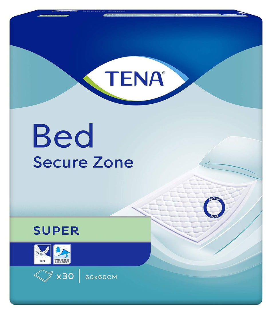 TENA Bed Secure Zone Super 60x60cm - 30 Pads