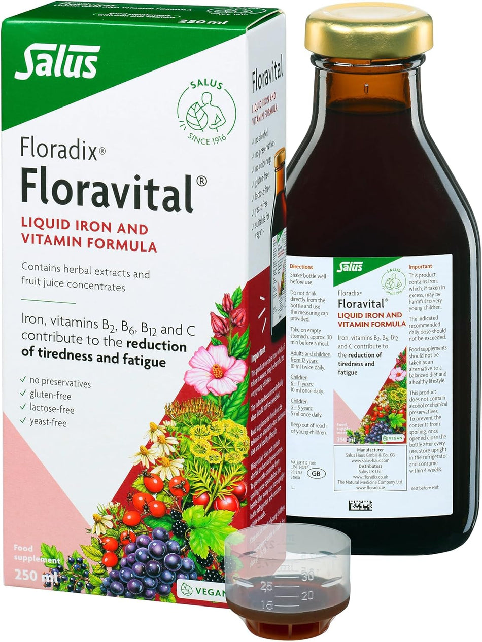 Floradix Floravital Liquid Iron + Vitamin - 250ml