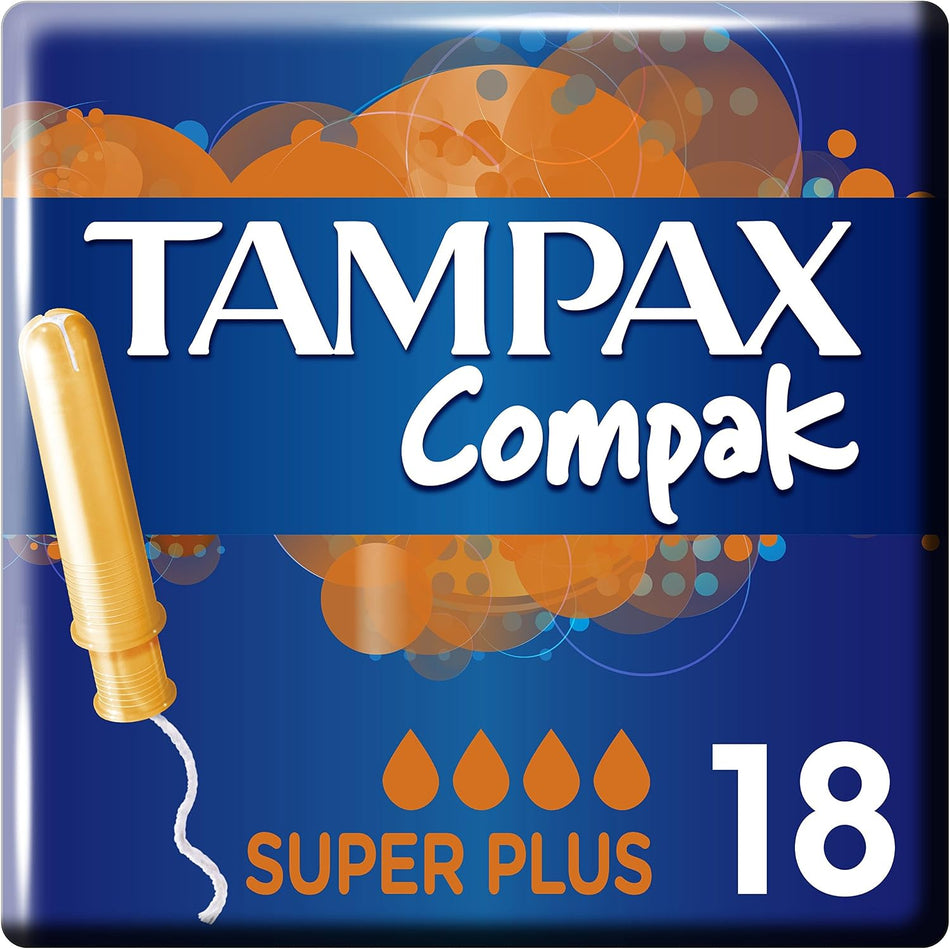 Tampax Compak Super Plus - 18 Tampons