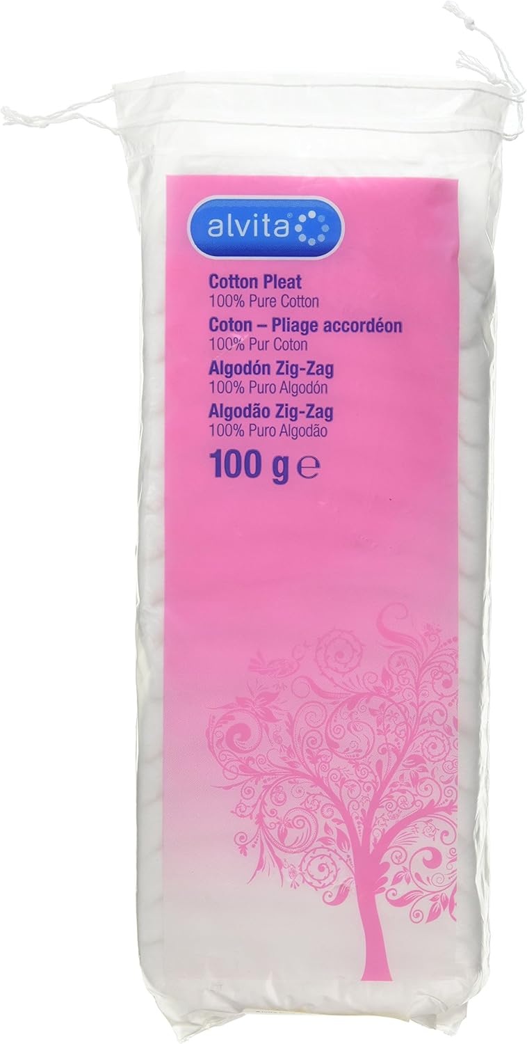 Alvita Cotton Wool Pleat - 100g