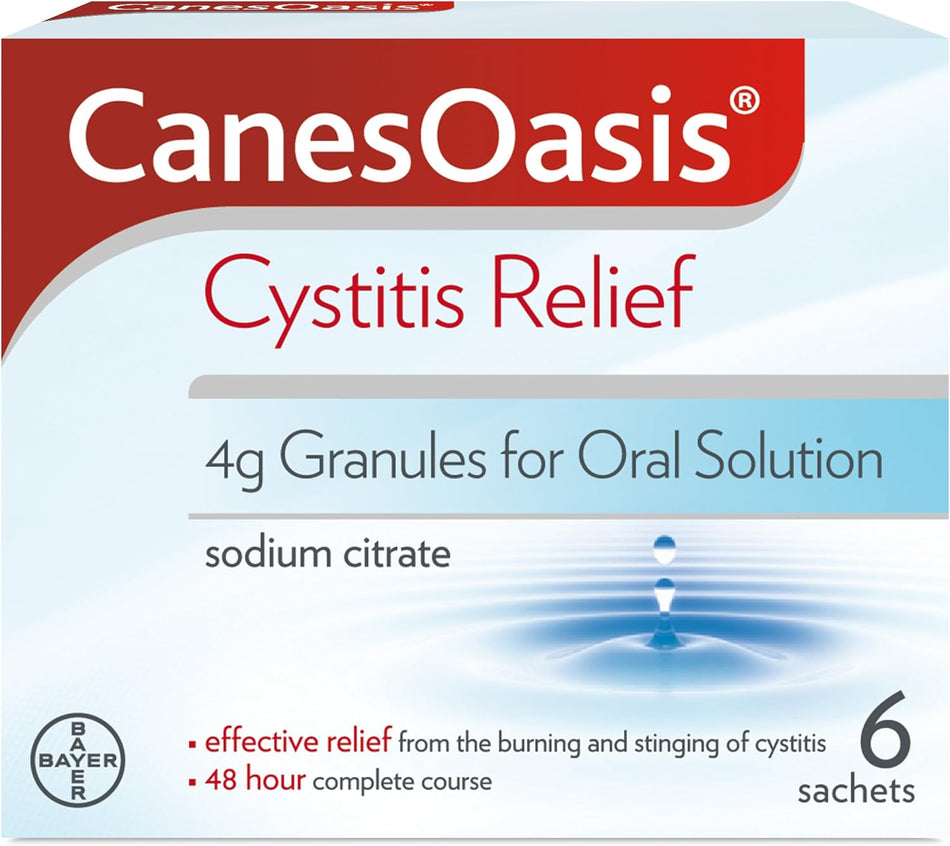Canesoasis Cystitis Relief - 6 Sachets