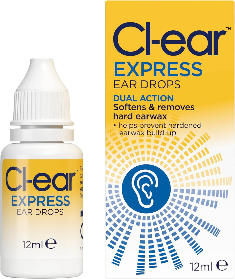 Cl-ear Express Ear Drops - 12ml