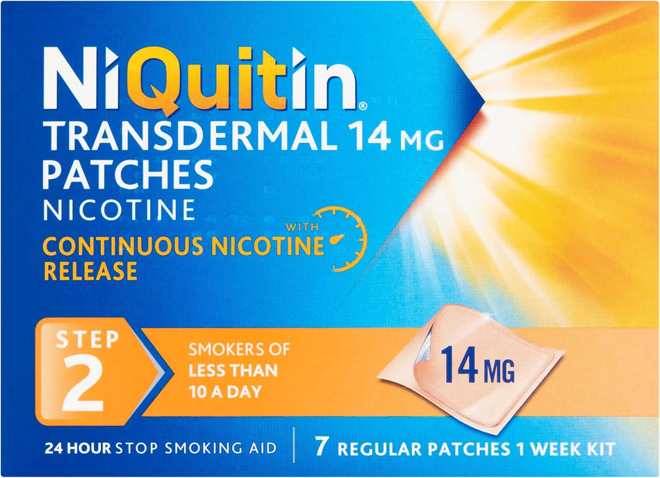 Niquitin Step 2 14mg - 7 Patches