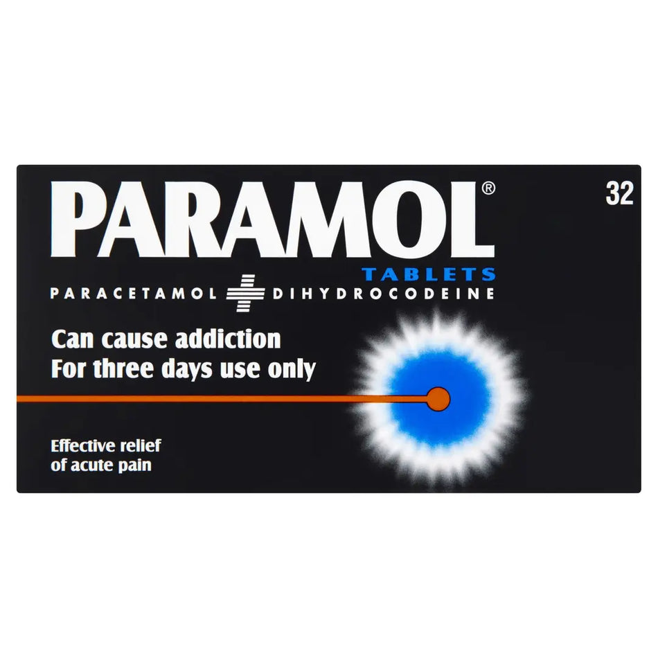 Paramol Paracetamol & Dihydrocodeine Tablets - 32 Tablets
