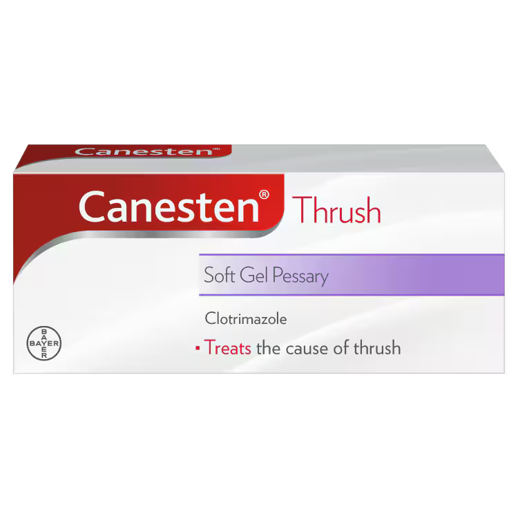 Canesten Thrush Soft Gel Pessary 500mg Clotrimazole - Single Dose