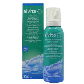 Alvita Seawater Nasal Spray 100% Natural - 100ml