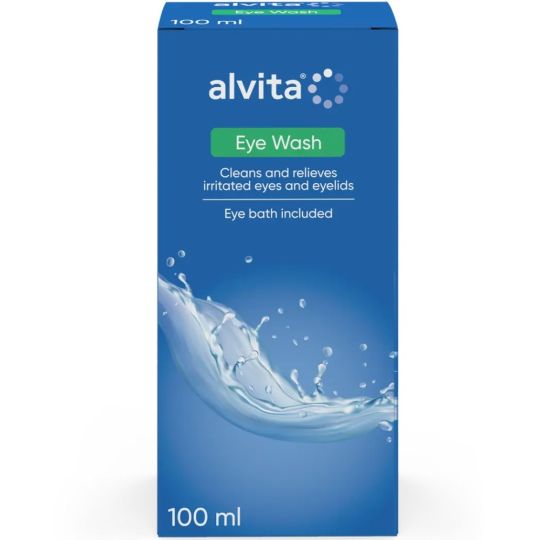 Alvita Eye Wash with Eye Bath - 100ml