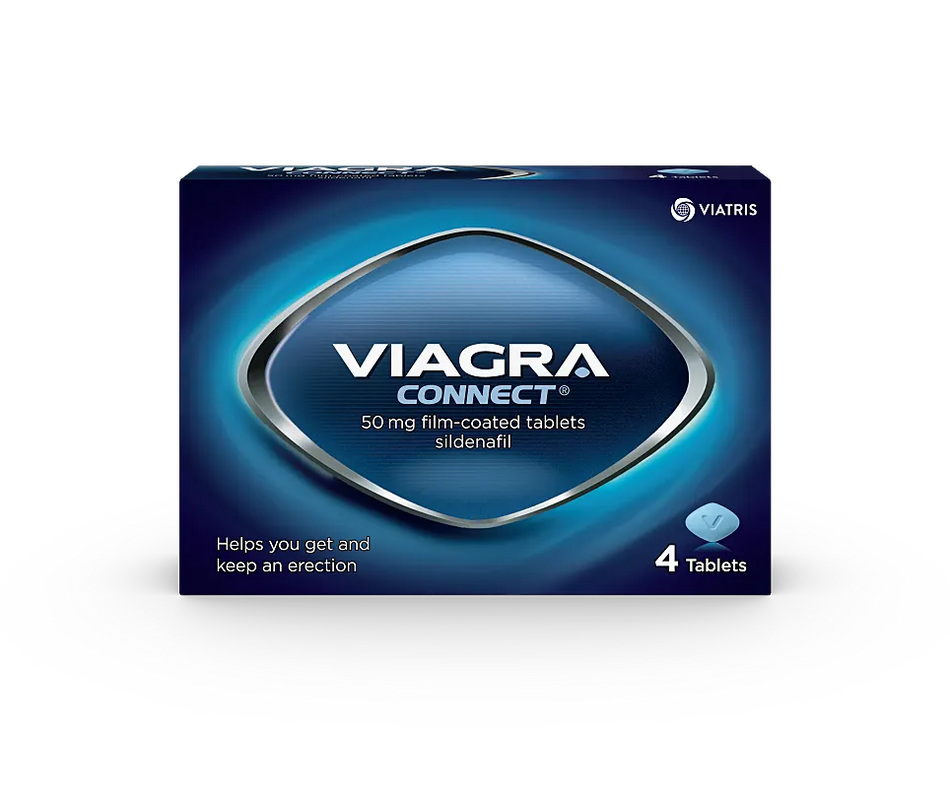 Viagra Connect 50mg - 4 Tablets