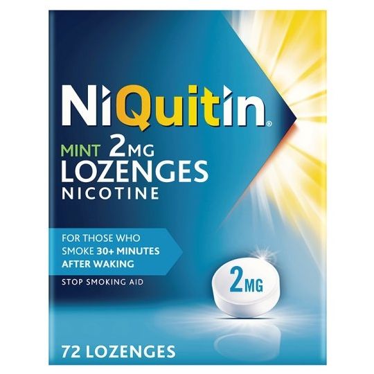 Niquitin Lozenge Mint 2mg - 72 Lozenges