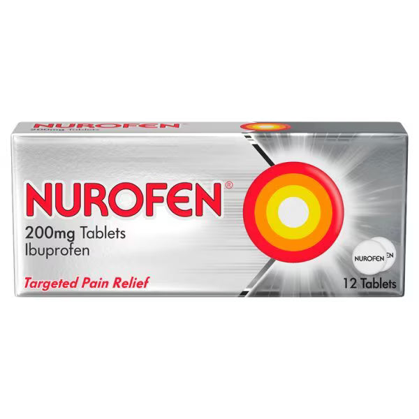 Nurofen 200mg Tablets - 12 Tablets