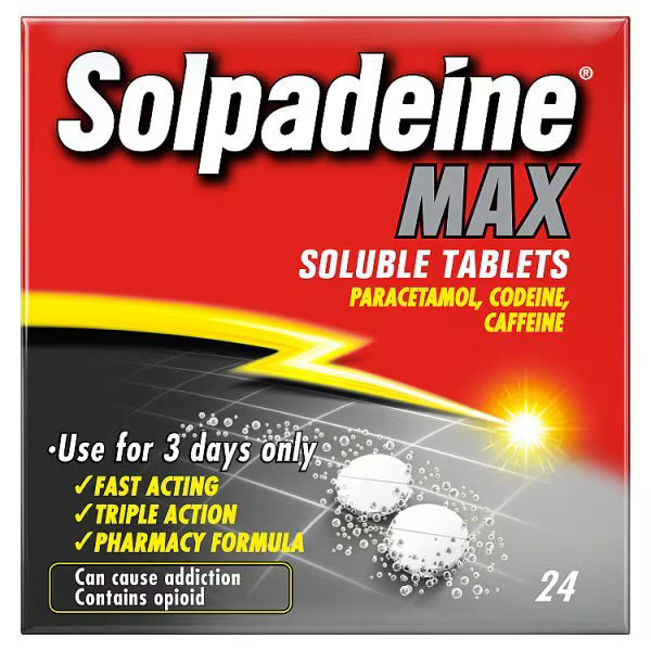 Solpadeine Max Soluble - 24 Tablets