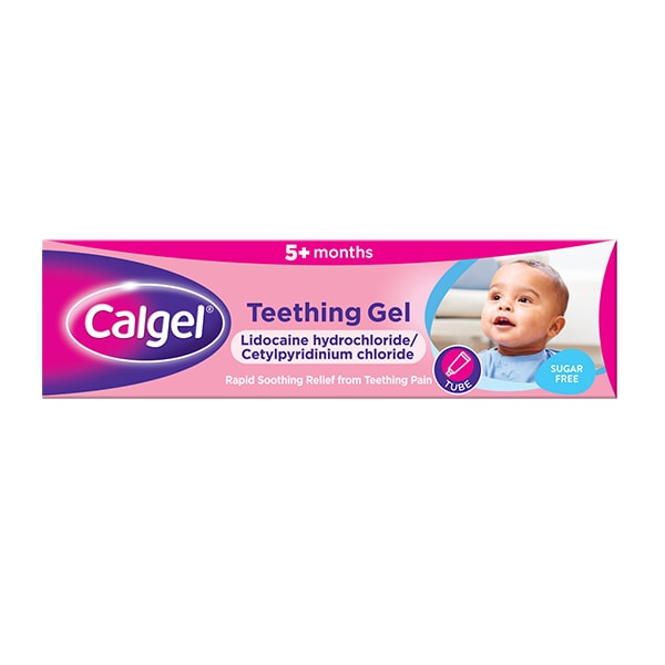 Calgel Teething Gel Lidocaine for Babies from 5 Months - 10g