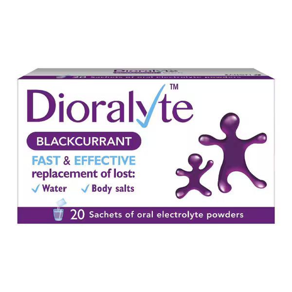 Dioralyte Blackcurrant Sachets - 20 Sachets