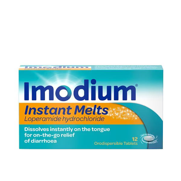 Imodium Instant Melts 2mg - 12 Tablets