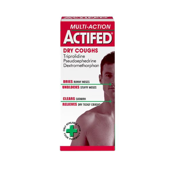 Actifed Multi-Action Dry Coughs Linctus - 100ml