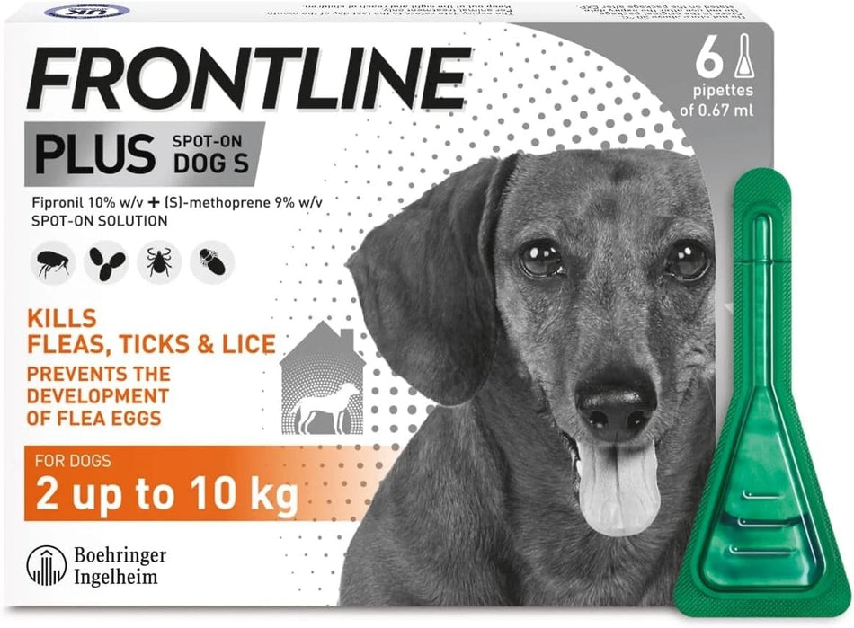 Frontline Plus Small Dog - 6 Pipettes