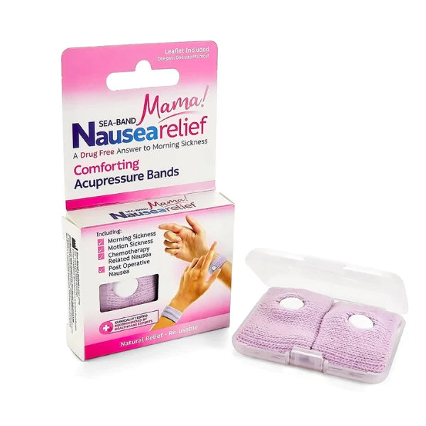 Sea-Band Mama Morning Sickness Acupressure Bands - 2 Bands