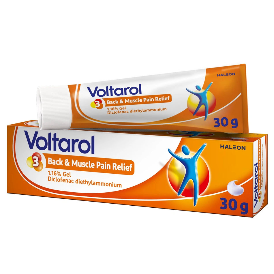 Voltarol Back & Muscle Pain Relief Gel - 30g