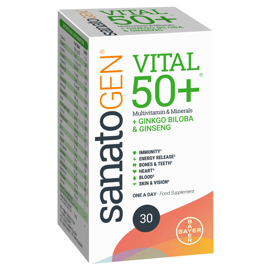 Sanatogen Vital 50+ One-A-Day - 30 Tablets