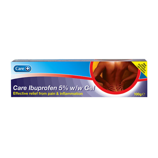 Care Ibuprofen Gel 5% - 100g