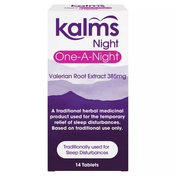 Kalms Night One-A-Night 385mg - 14 Tablets